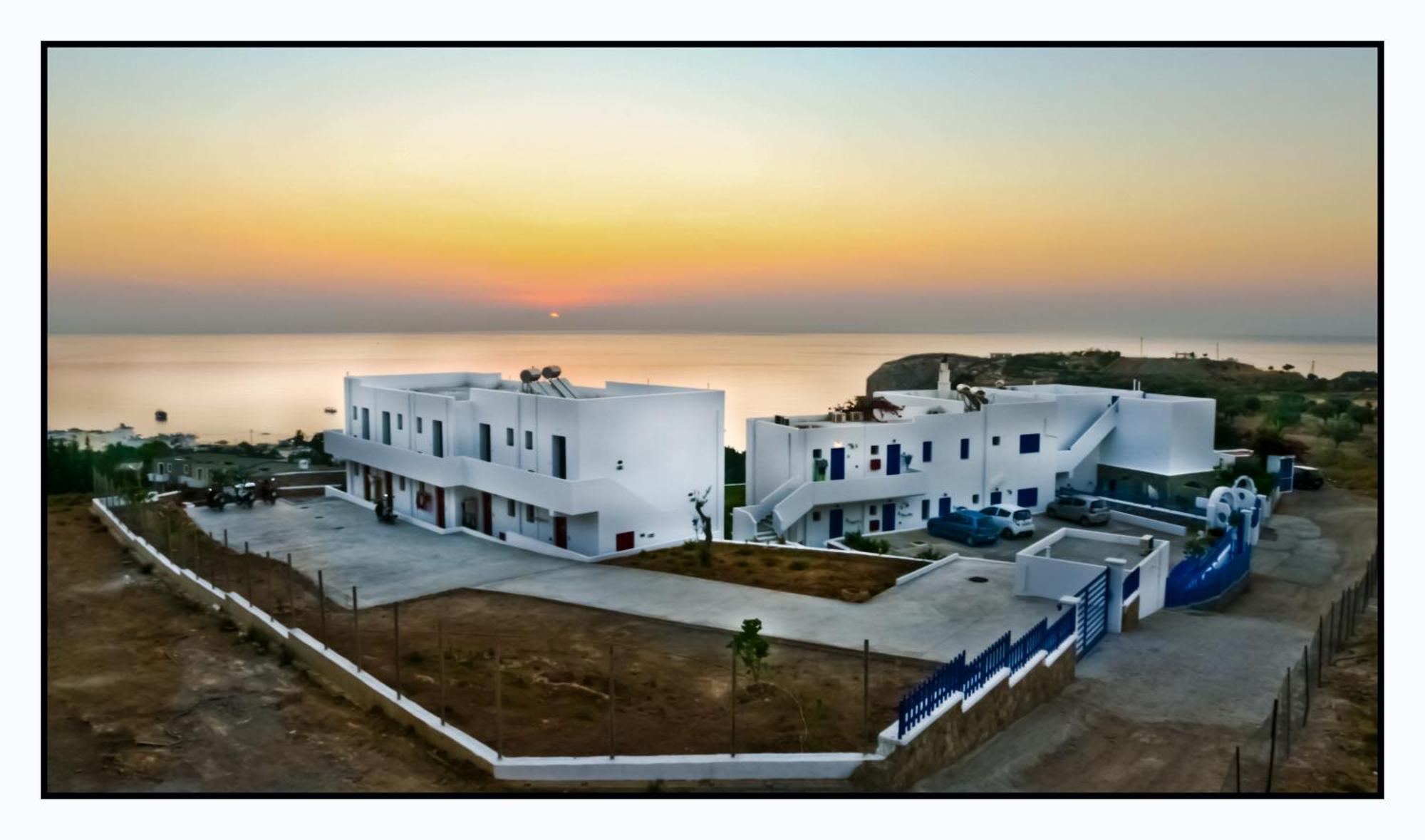 아크앤젤로스 Bella Vista Stegna 아파트 호텔 외부 사진